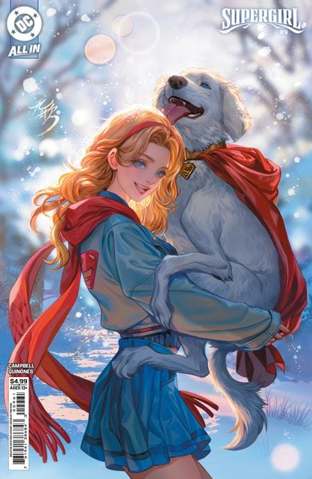 DC Comics NEW THIS WEEK SUPERGIRL #9 CVR E FAN YANG SWEATER WEATHER CARD STOCK VAR (VF/NM)
