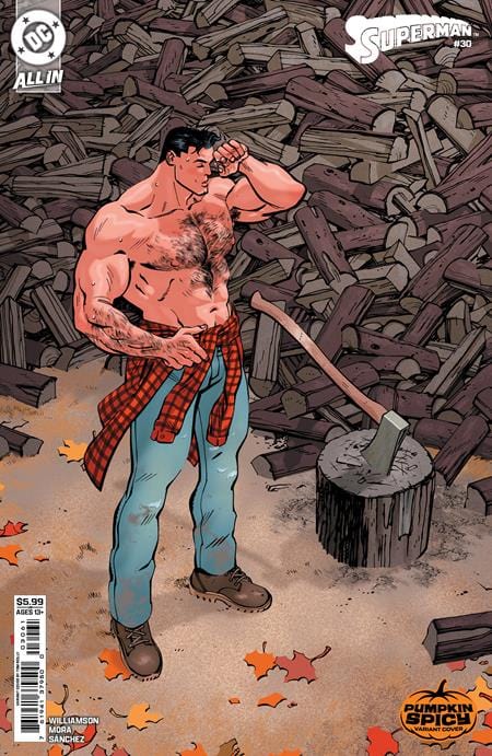 DC Comics NEW THIS WEEK SUPERMAN #30 CVR E TOM REILLY PUMPKIN SPICY CARD STOCK VAR
