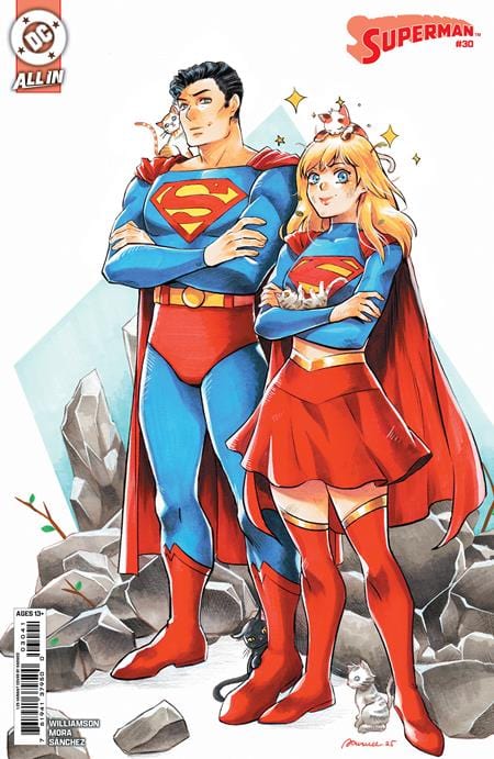 DC Comics NEW THIS WEEK SUPERMAN #30 CVR F INC 1:25 SAOWEE CARD STOCK VAR