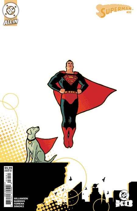 DC Comics NEW THIS WEEK SUPERMAN #32 CVR B DAVID AJA CARD STOCK VAR (DC K.O.)