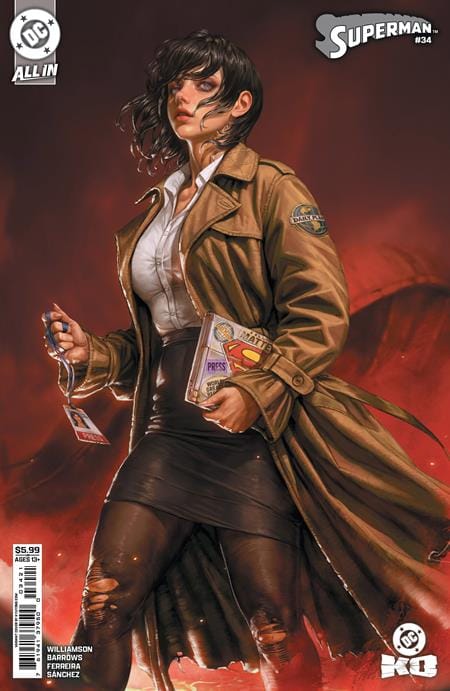 DC Comics NEW THIS WEEK SUPERMAN #34 CVR B KYUYONG EOM CARD STOCK VAR (DC K.O.) (VF/NM)