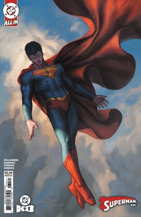 DC Comics NEW THIS WEEK SUPERMAN #35 CVR D DAVIDE PARATORE CARD STOCK VAR (DC K.O.) (VF/NM)