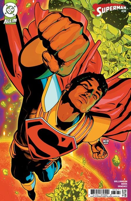 DC Comics NEW THIS WEEK SUPERMAN #36 CVR G ACO REIGN OF THE SUPERBOYS CONNECTING CARD STOCK VAR (VF/NM)