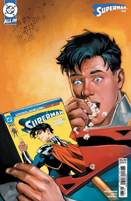 SUPERMAN #36 CVR H ROD REIS CARD STOCK VAR (VF/NM) - Packrat Comics