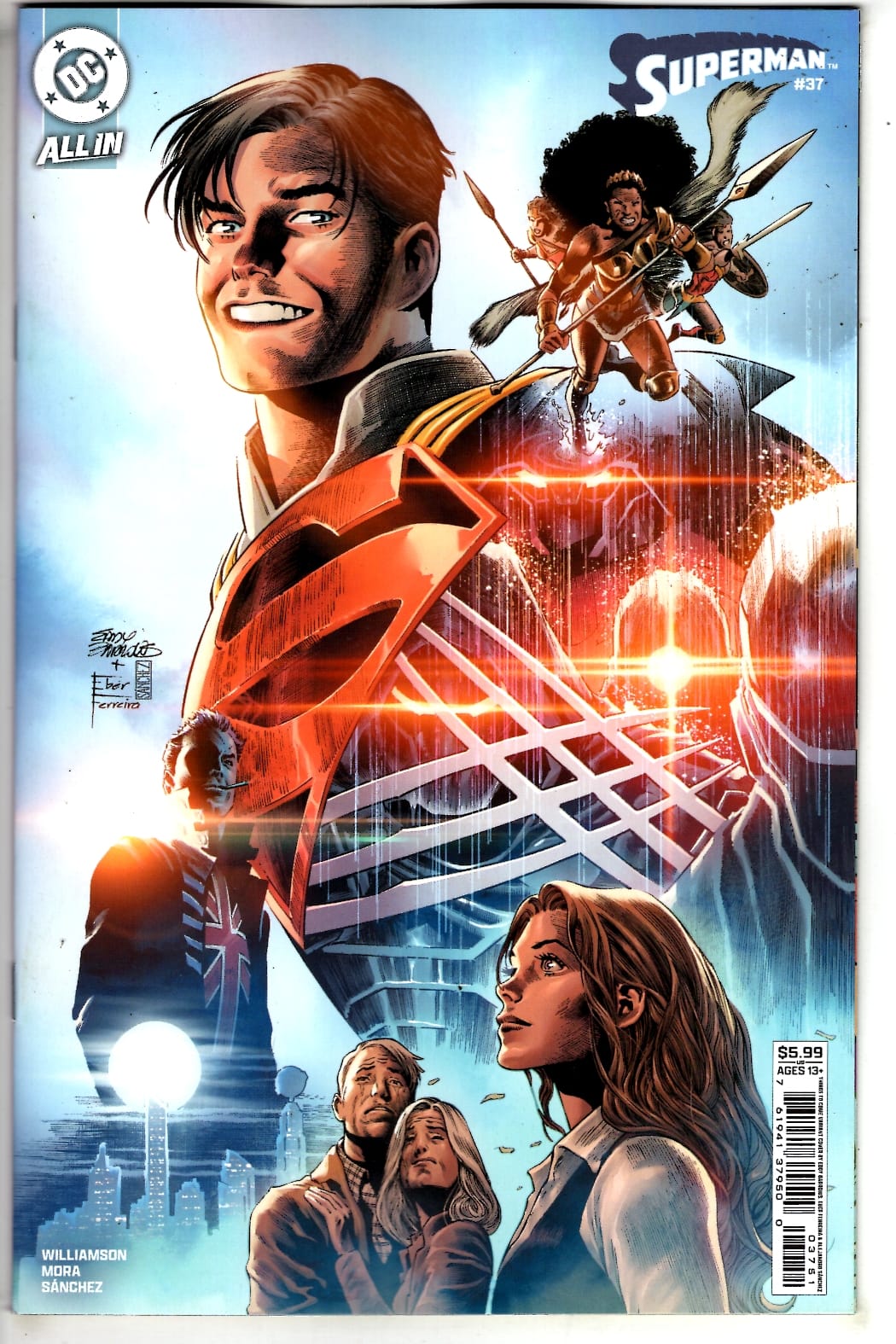 DC Comics NEW THIS WEEK SUPERMAN #37 CVR E EDDY BARROWS THINGS TO COME CARD STOCK VAR (VF/NM)