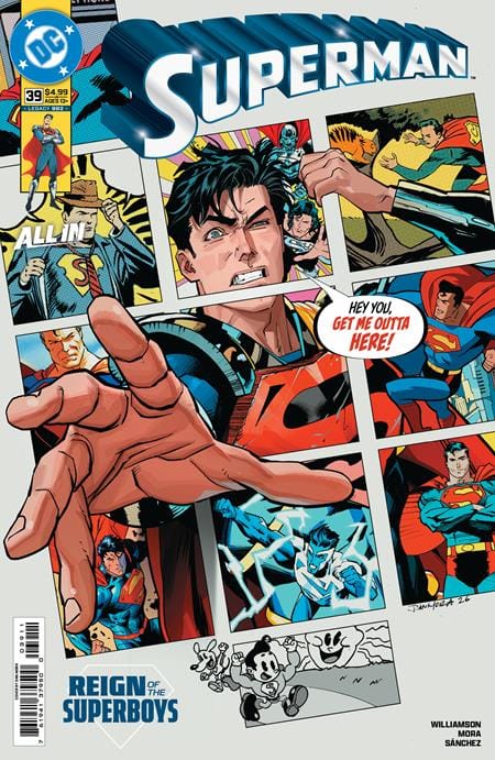 DC Comics NEW THIS WEEK SUPERMAN #39 CVR A DAN MORA (THE REIGN OF THE SUPERBOYS) (VF/NM)