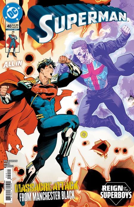 DC Comics NEW THIS WEEK SUPERMAN #40 CVR A DAN MORA (VF/NM)