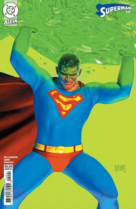 DC Comics NEW THIS WEEK SUPERMAN #40 CVR B MARK SPEARS CARD STOCK VAR (VF/NM)