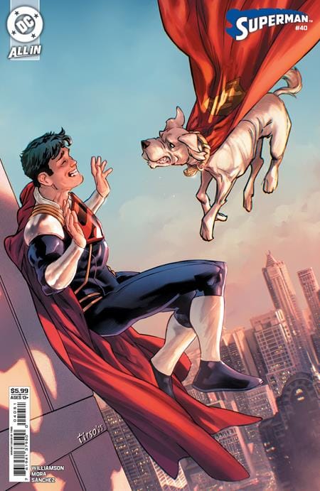 DC Comics NEW THIS WEEK SUPERMAN #40 CVR E TIRSO CONS CARD STOCK VAR (VF/NM)