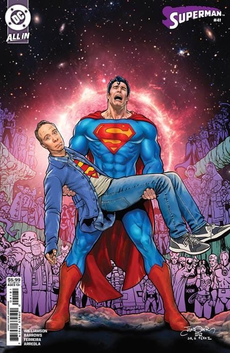 DC Comics NEW THIS WEEK SUPERMAN #41 CVR F JASON BADOWER STUART FAILS TO SAVE THE UNIVERSE CARD STOCK VAR (KINGDOM OF ZOD) (VF/NM)