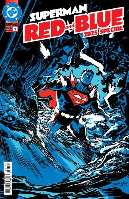 DC Comics NEW THIS WEEK SUPERMAN RED & BLUE 2025 SPECIAL #1 (ONE SHOT) CVR A CHRIS SAMNEE