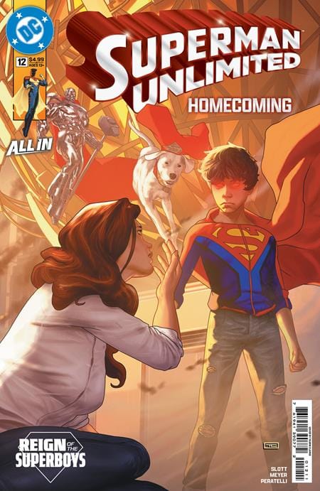 DC Comics NEW THIS WEEK SUPERMAN UNLIMITED #12 CVR A TAURIN CLARKE (THE REIGN OF THE SUPERBOYS) (VF/NM)