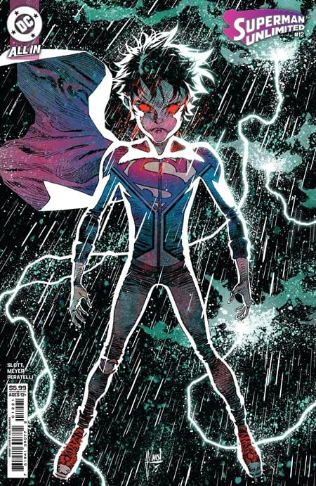 DC Comics NEW THIS WEEK SUPERMAN UNLIMITED #12 CVR B GUILLEM MARCH CARD STOCK VAR (THE REIGN OF THE SUPERBOYS) (VF/NM)