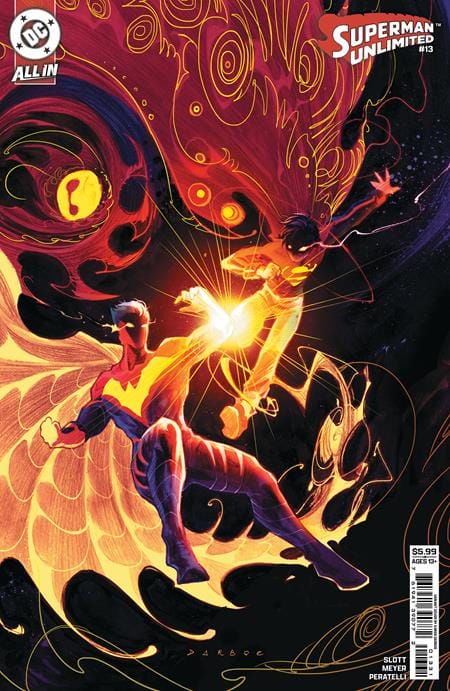 DC Comics NEW THIS WEEK SUPERMAN UNLIMITED #13 CVR C KAREN S DARBOE CARD STOCK VAR (THE REIGN OF THE SUPERBOYS) (VF/NM)