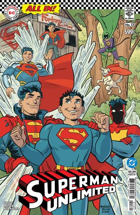 DC Comics NEW THIS WEEK SUPERMAN UNLIMITED #13 CVR E ANTHONY MARQUES CARD STOCK VAR (THE REIGN OF THE SUPERBOYS) (VF/NM)