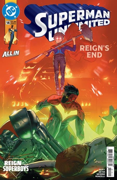 DC Comics NEW THIS WEEK SUPERMAN UNLIMITED #14 CVR A TAURIN CLARKE (THE REIGN OF THE SUPERBOYS) (VF/NM)
