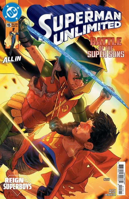 DC Comics NEW THIS WEEK SUPERMAN UNLIMITED #15 CVR A TAURIN CLARKE (THE REIGN OF THE SUPERBOYS) (VF/NM)