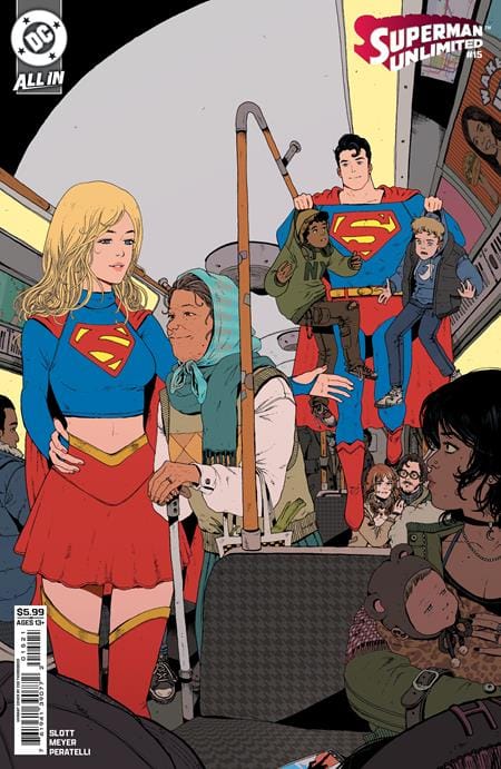 DC Comics NEW THIS WEEK SUPERMAN UNLIMITED #15 CVR B ZOE THOROGOOD CARD STOCK VAR (THE REIGN OF THE SUPERBOYS) (VF/NM)