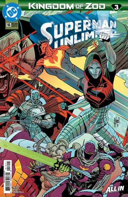DC Comics NEW THIS WEEK SUPERMAN UNLIMITED #16 CVR A GUILLEM MARCH CONNECTING (KINGDOM OF ZOD) (VF/NM)