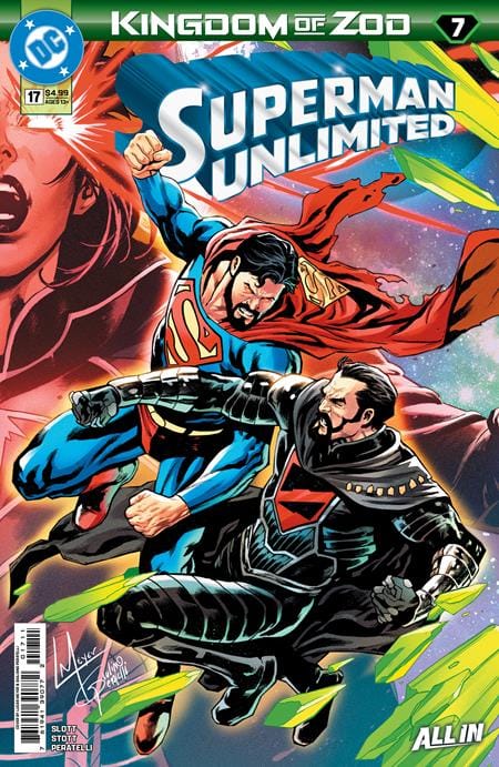 DC Comics NEW THIS WEEK SUPERMAN UNLIMITED #17 CVR A LUCAS MEYER CONNECTING (KINGDOM OF ZOD) (VF/NM)