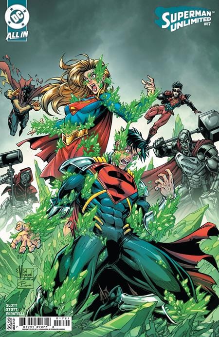 DC Comics NEW THIS WEEK SUPERMAN UNLIMITED #17 CVR B V KEN MARION CARD STOCK VAR (KINGDOM OF ZOD) (VF/NM)