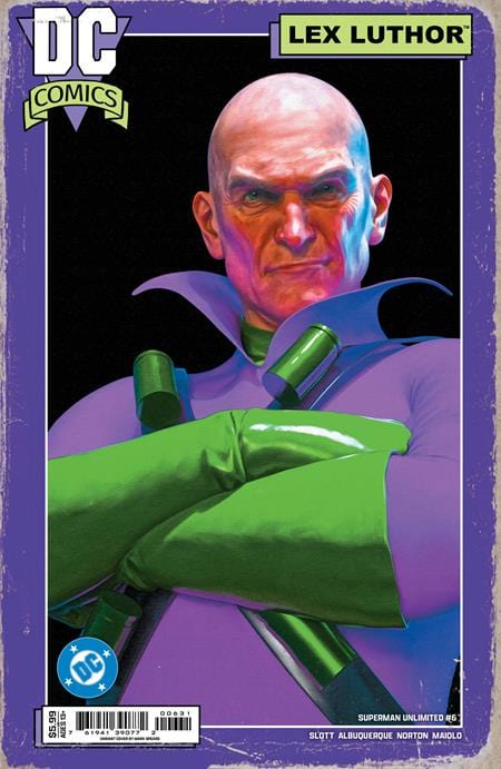 DC Comics NEW THIS WEEK SUPERMAN UNLIMITED #6 CVR B MARK SPEARS CARD STOCK VAR
