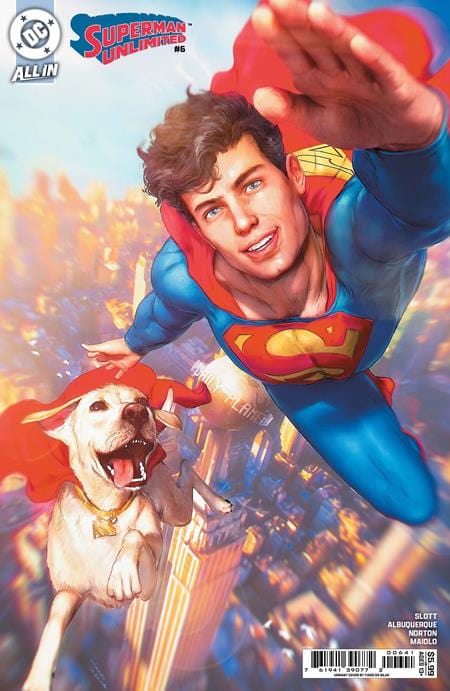 DC Comics NEW THIS WEEK SUPERMAN UNLIMITED #6 CVR D TIAGO DA SILVA CARD STOCK VAR