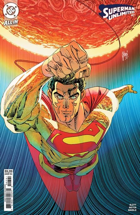 DC Comics NEW THIS WEEK SUPERMAN UNLIMITED #7 CVR B GUILLEM MARCH CARD STOCK VAR [VF/NM]