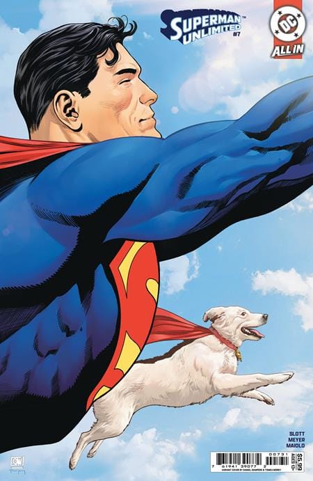 DC Comics NEW THIS WEEK SUPERMAN UNLIMITED #7 CVR C DANIEL SAMPERE CARD STOCK VAR [VF/NM]
