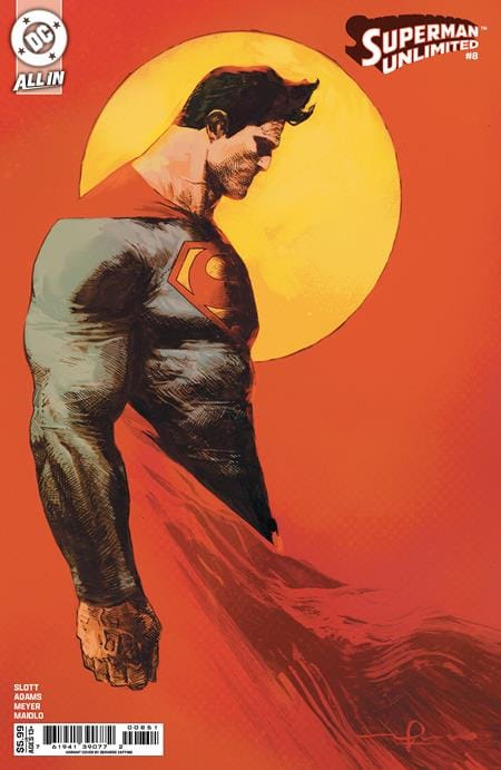 DC Comics NEW THIS WEEK SUPERMAN UNLIMITED #8 CVR E GERARDO ZAFFINO CARD STOCK VAR