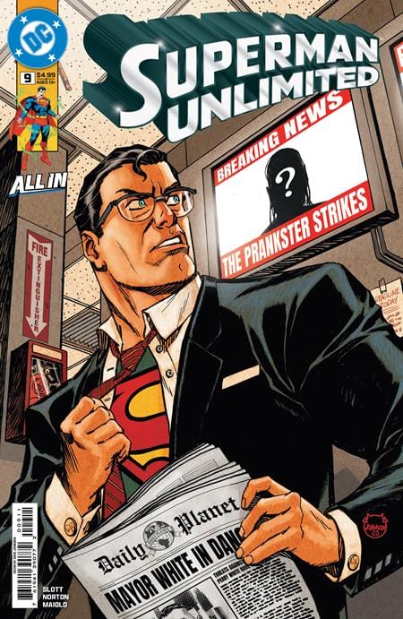 DC Comics NEW THIS WEEK SUPERMAN UNLIMITED #9 CVR A DAVE JOHNSON (VF/NM)