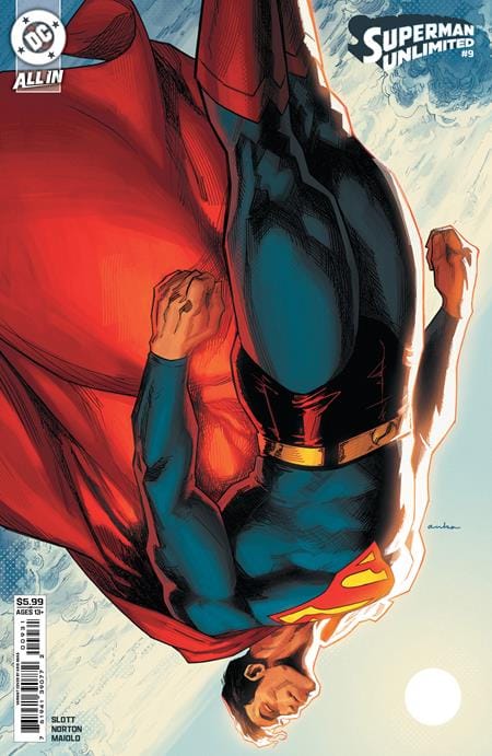 DC Comics NEW THIS WEEK SUPERMAN UNLIMITED #9 CVR C KRIS ANKA CARD STOCK VAR (VF/NM)