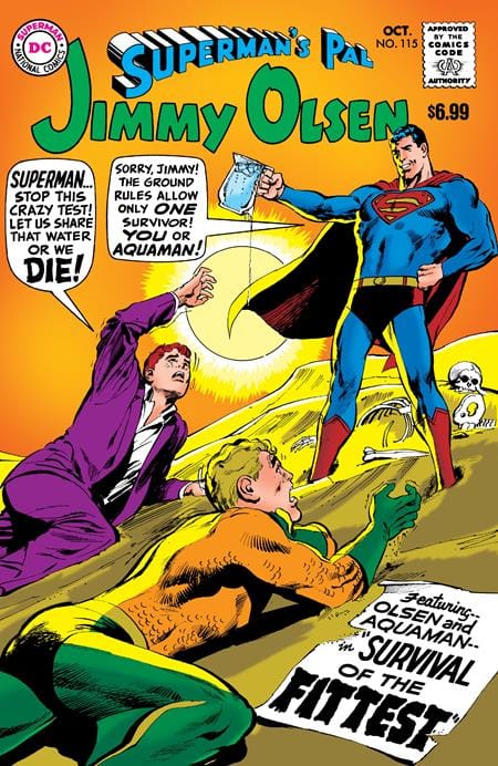DC Comics NEW THIS WEEK SUPERMANS PAL JIMMY OLSEN #115 FACSIMILE EDITION CVR C NEAL ADAMS FOIL VAR (VF/NM)
