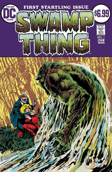 DC Comics NEW THIS WEEK SWAMP THING #1 FACSIMILE EDITION CVR C BERNIE WRIGHTSON FOIL VAR (VF/NM)