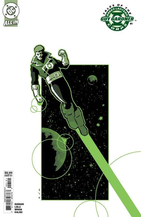 DC Comics NEW THIS WEEK TALES OF THE GREEN LANTERN CORPS GUY GARDNER #1 (ONE SHOT) CVR B DAVID AJA CARD STOCK VAR (VF/NM)
