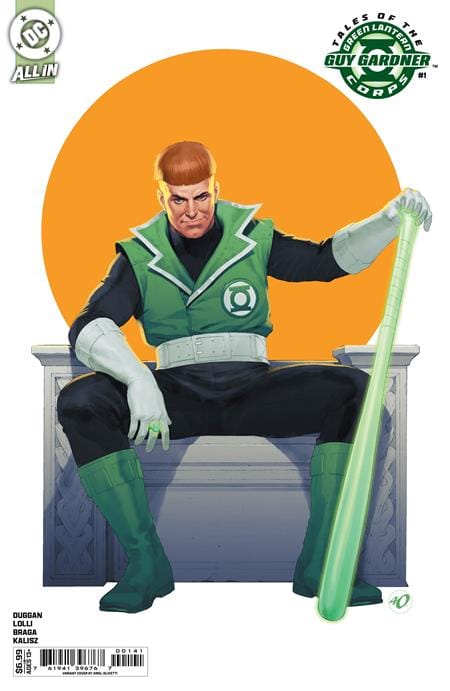 DC Comics NEW THIS WEEK TALES OF THE GREEN LANTERN CORPS GUY GARDNER #1 (ONE SHOT) CVR D ARIEL OLIVETTI CARD STOCK VAR (VF/NM)