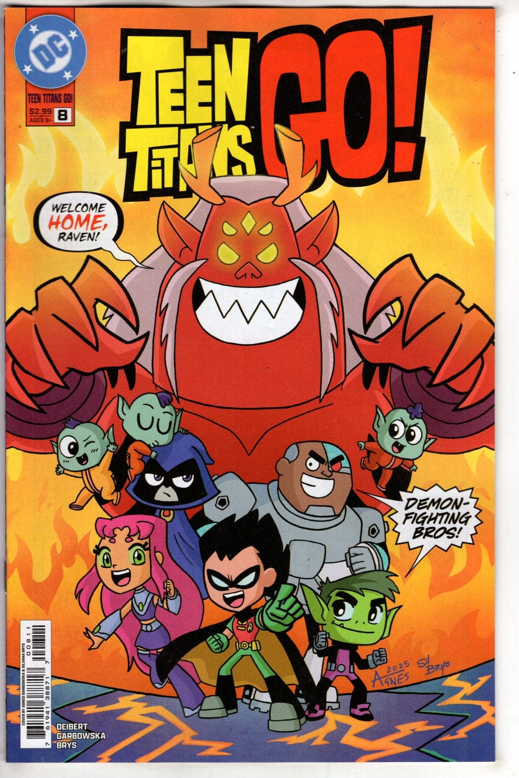 DC Comics NEW THIS WEEK TEEN TITANS GO #8
