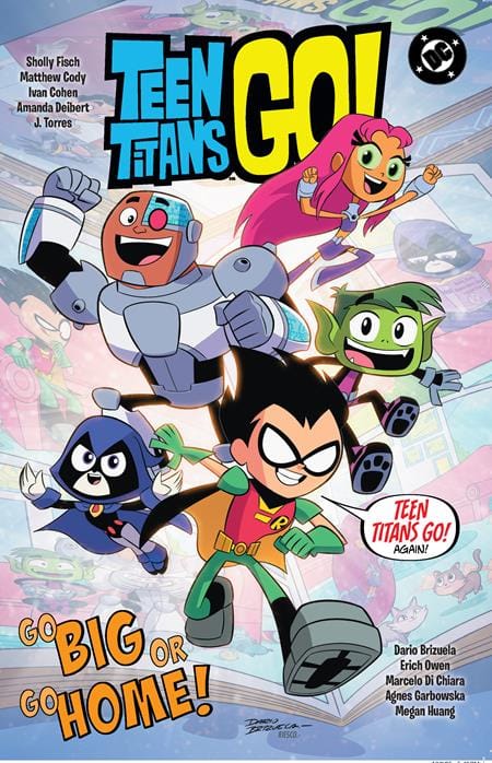 DC Comics NEW THIS WEEK TEEN TITANS GO BIG OR GO HOME TP (VF/NM)