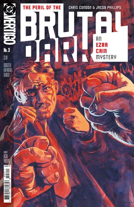 DC Comics NEW THIS WEEK THE PERIL OF THE BRUTAL DARK AN EZRA CAIN MYSTERY #3 (OF 6) CVR A JACOB PHILLIPS (MR) (VF/NM)