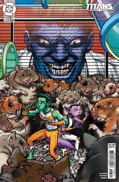 DC Comics NEW THIS WEEK TITANS #27 CVR B CHRIS BURNHAM CARD STOCK VAR
