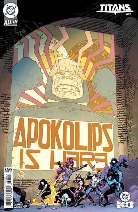 DC Comics NEW THIS WEEK TITANS #28 CVR B BRAD WALKER CARD STOCK VAR (DC K.O.)