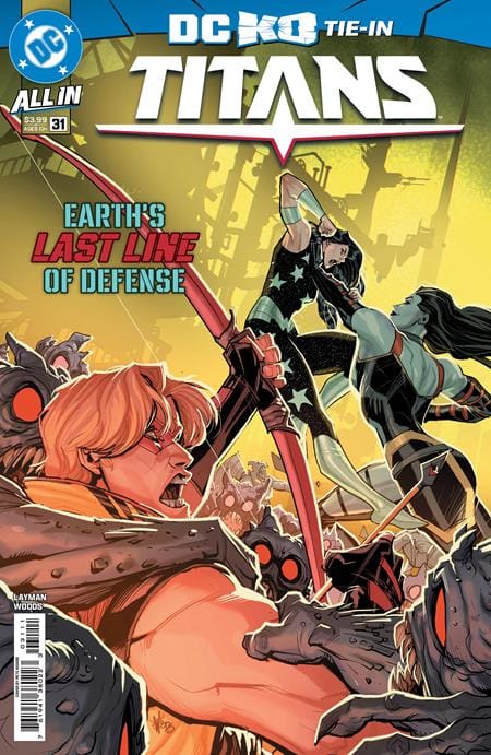 DC Comics NEW THIS WEEK TITANS #31 CVR A PETE WOODS (DC K.O.) (VF/NM)