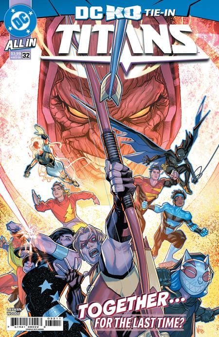 DC Comics NEW THIS WEEK TITANS #32 CVR A PETE WOODS (DC K.O.) (VF/NM)