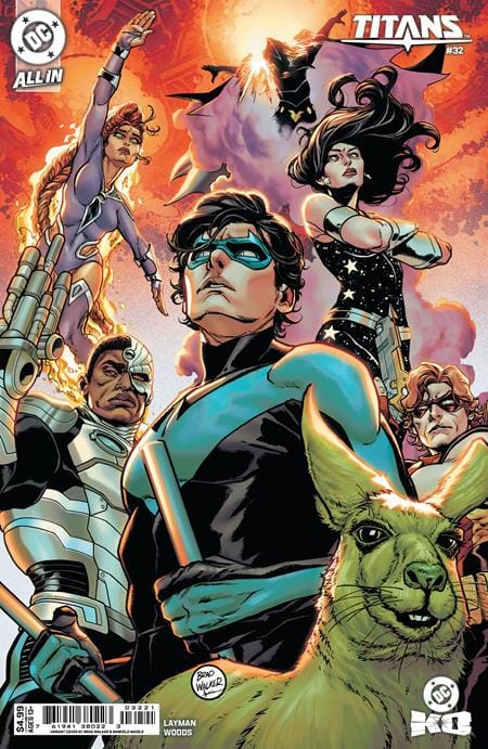 DC Comics NEW THIS WEEK TITANS #32 CVR B BRAD WALKER CARD STOCK VAR (DC K.O.) (VF/NM)