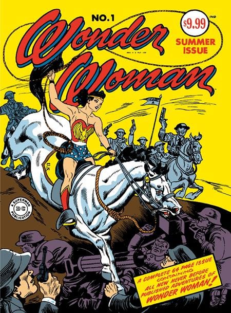 DC Comics NEW THIS WEEK WONDER WOMAN #1 FACSIMILE EDITION CVR A HARRY PETER (2026 EDITION) (VF/NM)
