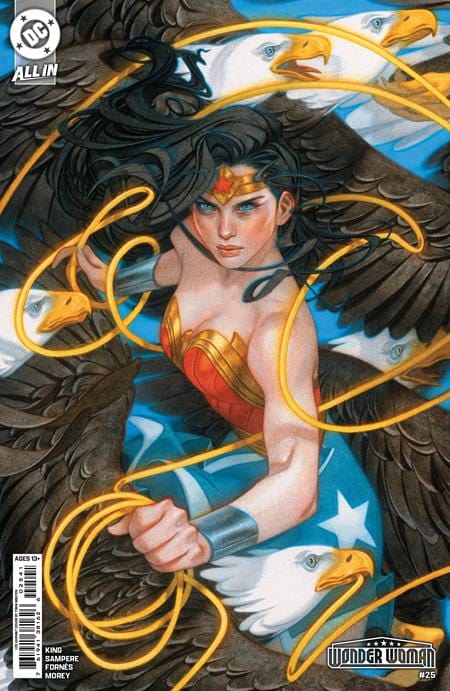 DC Comics NEW THIS WEEK WONDER WOMAN #25 CVR H INC 1:25 TRAN NGUYEN CARD STOCK VAR
