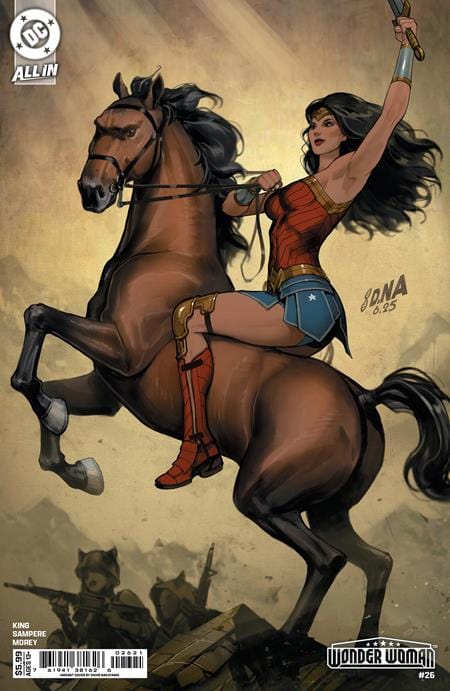 DC Comics NEW THIS WEEK WONDER WOMAN #26 CVR B DAVID NAKAYAMA CARD STOCK VAR