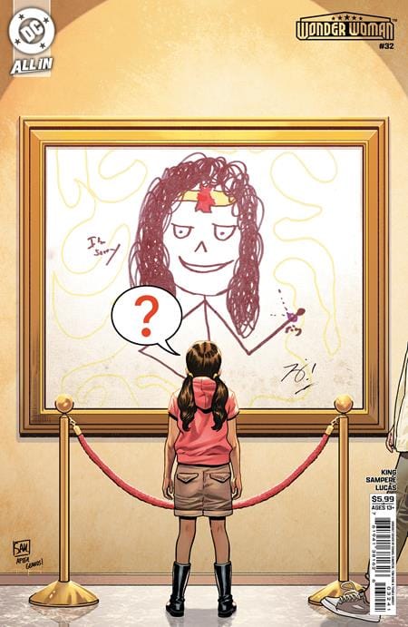 DC Comics NEW THIS WEEK WONDER WOMAN #32 CVR D DANIEL SAMPERE & TOM KING CARD STOCK VAR (VF/NM)