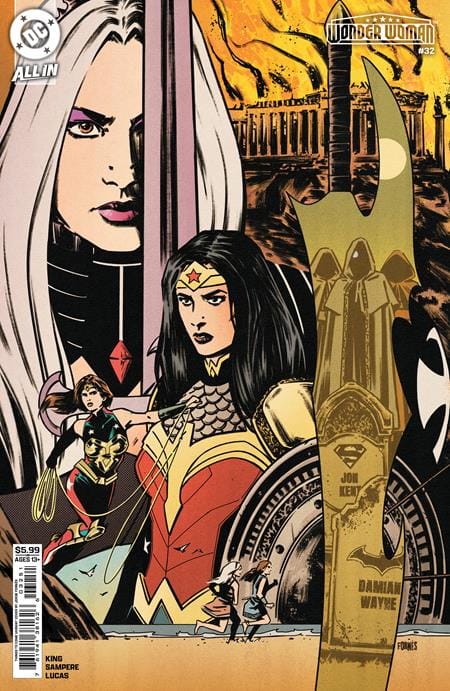 DC Comics NEW THIS WEEK WONDER WOMAN #32 CVR E JORGE FORNES THINGS TO COME CARD STOCK VAR (VF/NM)