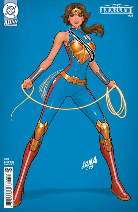 DC Comics NEW THIS WEEK WONDER WOMAN #33 CVR C DAVID NAKAYAMA CARD STOCK VAR (VF/NM)